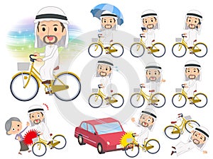 Arab Kandura men_city cycle