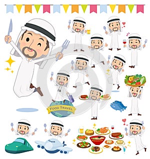 Arab Kandura men_food festival