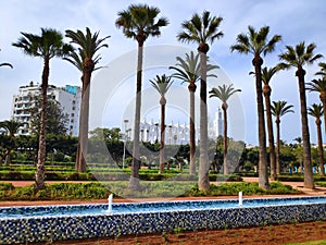 Arab League park in Casablanca