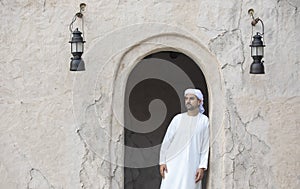 Arab man in historic Dubai