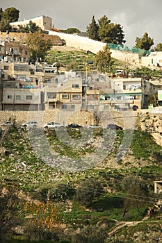 Arab neighborhoods of eastern Jerusalem photo
