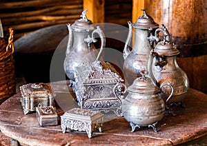 Arab old metal utensils