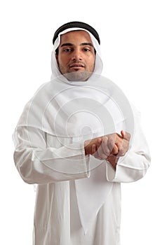 Arab Saudi man
