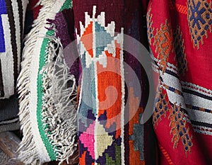 Arab traditional textiles photo