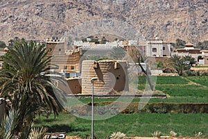 The arab village close Najran, Asir region, Saudi Arabia