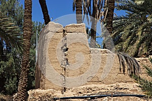 The arab village close Najran, Asir region, Saudi Arabia