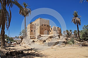 The arab village close Najran, Asir region, Saudi Arabia