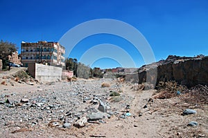 The arab village close Najran, Asir region, Saudi Arabia