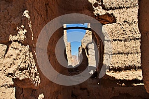 The arab village close Najran, Asir region, Saudi Arabia