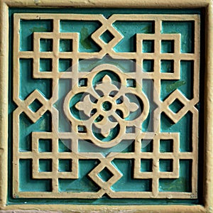 Arab wall decoration