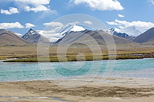 Arabel-Suu river in Kirgizstan photo