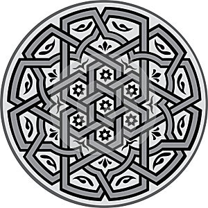 Arabesque seamless pattern