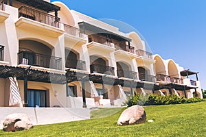 Arabian Architecture Exterior of Summer Luxury Resort Egypt Hotel