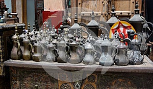 Arabian Coffee Pots in Souq Waqif