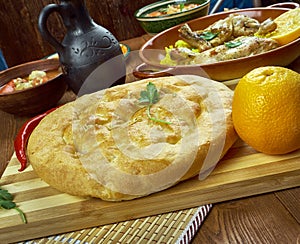 Arabian Fatir bread