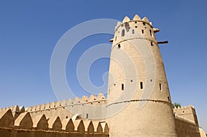 Arabian fort in Al Ain