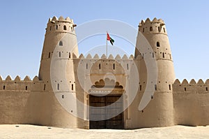 Arabian fort in Al Ain photo