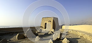 Arabian Fort in Ras al Khaimah Arab Emirates