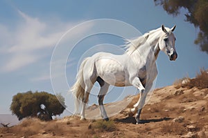 Arabian horse - Middle East (Generative AI)