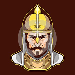 Arabian knight vector illustration design