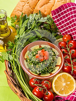 Arabian parsley salad - Tabouleh