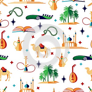 Arabian seamless pattern