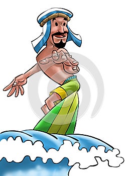 Arabian surffer