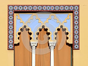 Arabian window in Cordoba - Spain