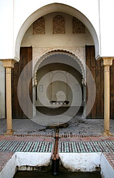 Arabic Arch of Al Andalus, Malaga, Andalusia, Spain