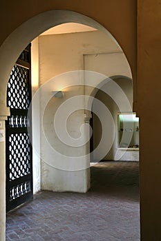 Arabic Arch of Al Andalus, Malaga, Andalusia, Spain