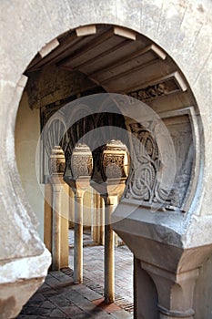 Arabic Arch of Al Andalus, Malaga, Andalusia, Spain