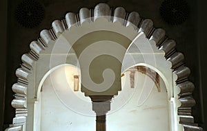 Arabic Arch of Al Andalus, Malaga, Andalusia, Spain