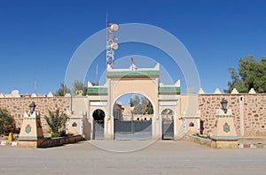 Arabic arch gate arcitecture