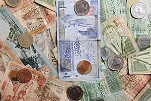 Arabic banknotes
