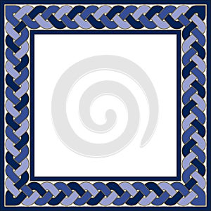 Arabic blank square frame