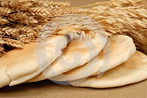 Arabic bread photo