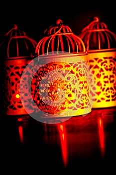 Arabic candlelight lamp