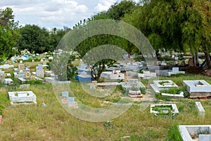 Arabic cemetery in Hammamet, Tunisia