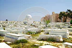 Arabic cemetery next to Ribat in Monastir