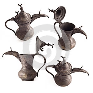 Arabic coffe pot_many