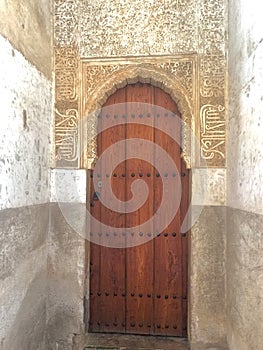 Arabic door