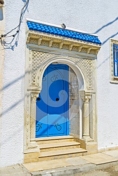 Arabic door in Monastir