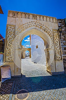 Arabic Entrance In Mertola, Portugal, Europe