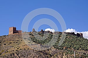 Arabic Fortress, Tabernas, Spain. photo