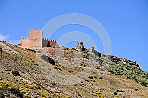 Arabic Fortress, Tabernas, Spain. photo