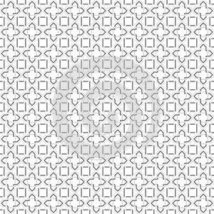 Arabic graycolor geometric pattern