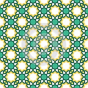 Arabic Islamic Seamless Pattern Background Wallpaper