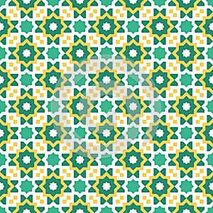 Arabic Islamic Seamless Pattern Background Wallpaper