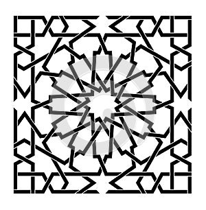 Arabic islamic vector pattern