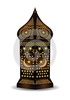 Arabic lantern for eid or ramadan celebration